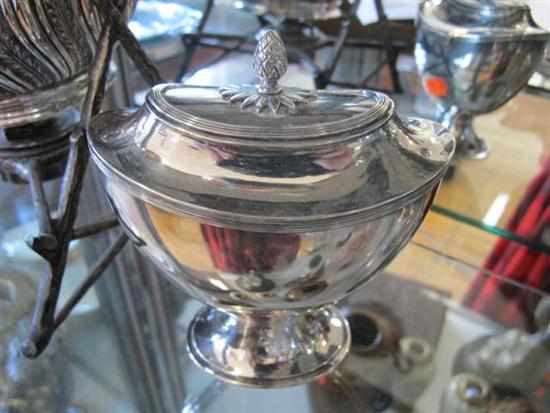 Appraisal: DUTCH SILVER LIDDED SUGAR VESSEL APPROX GMS