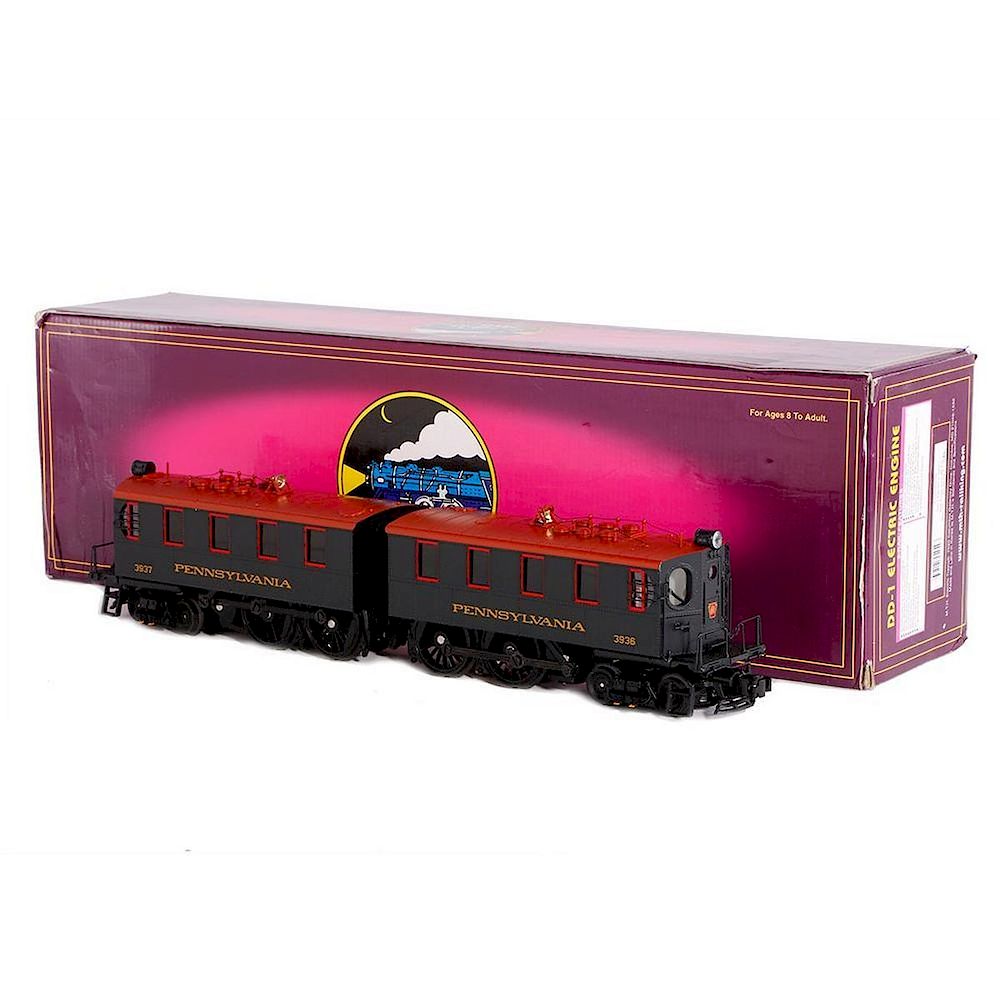 Appraisal: MTH Pennsylvania Railroad DD- Locomotive O Gauge MTH - -