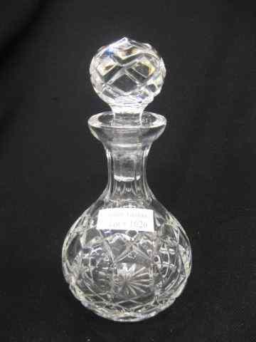 Appraisal: Cut Crystal Perfume or Cologne Bottle '' excellent