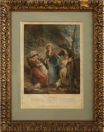 Appraisal: AFTER THOMAS STOTHARD THE LANDLORD'S FAMILY AND THE TENANT'S FAMILY