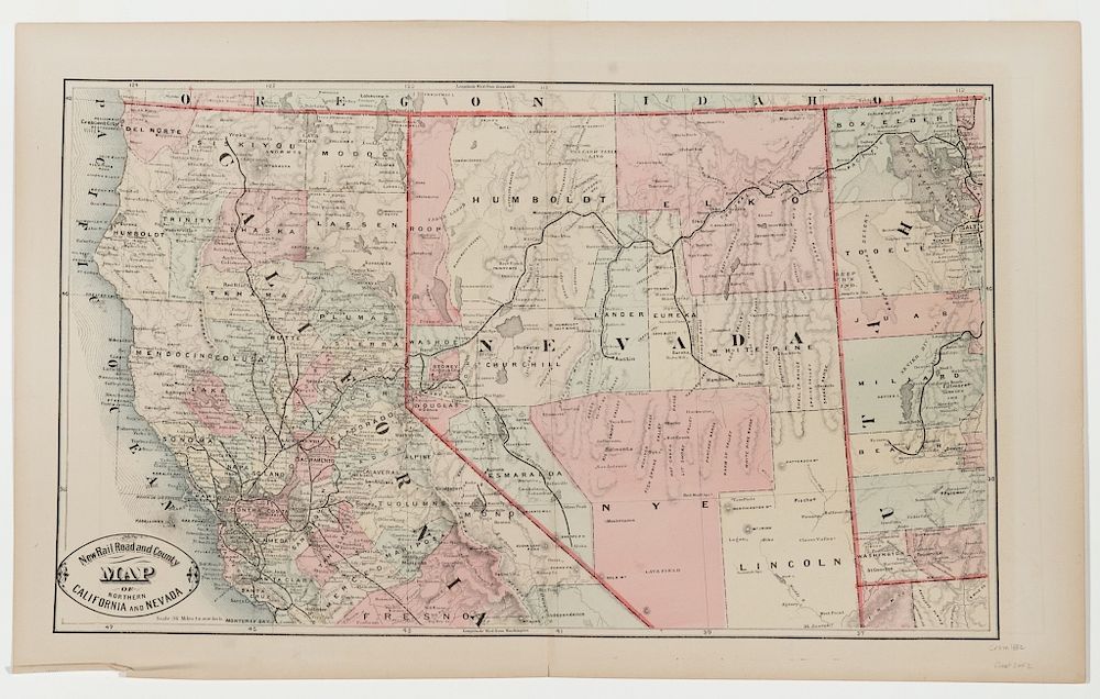 Appraisal: Group of Early Maps of California the Southwest Geological Plan