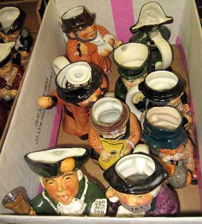 Appraisal: A Good Collection of Roy Kirkham Toby Jugs To include