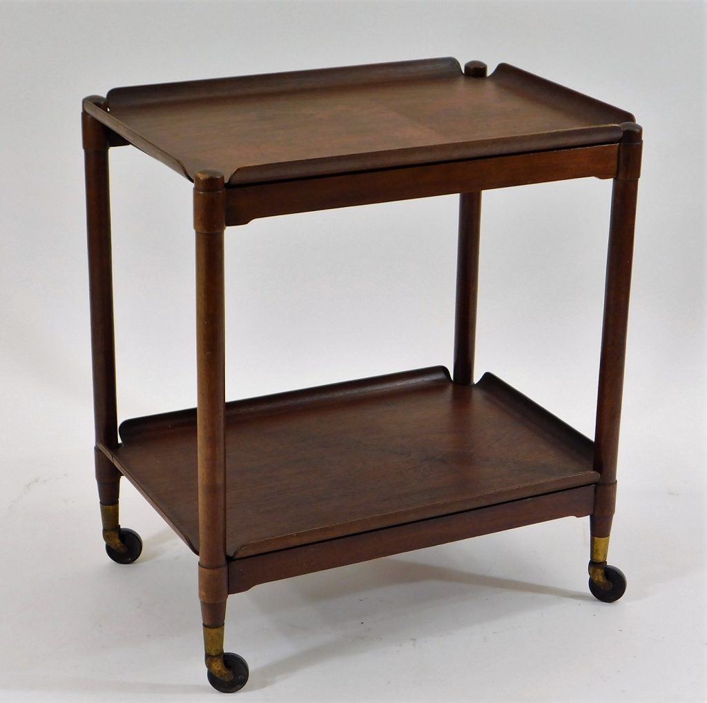 Appraisal: FINN JUHL DANISH MCM MODERN ROSEWOOD TEA CART Finn JuhlDenmark