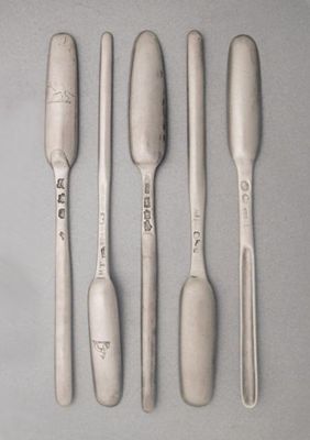 Appraisal: A George II marrow scoop maker Elizabeth Oldfield London