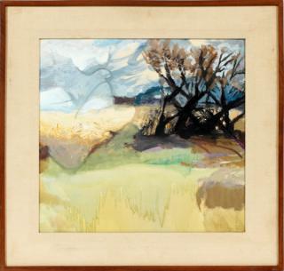 Appraisal: SUSAN MARTYL OIL ON RAG BOARD SUSAN MARTYL AMERICAN B