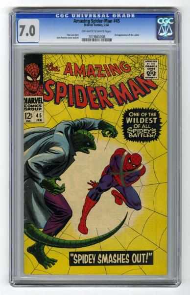 Appraisal: Amazing Spider-Man CGC Marvel Comics Click for full description