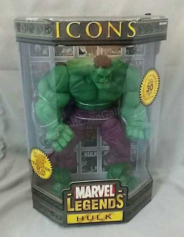 Appraisal: Marvel Legends HULK Toy Biz NIB ICONS unopened collectible Collector's