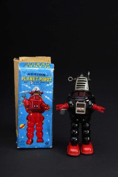 Appraisal: Action Planet Robot Toy Description Japanese Made by Kayo Working