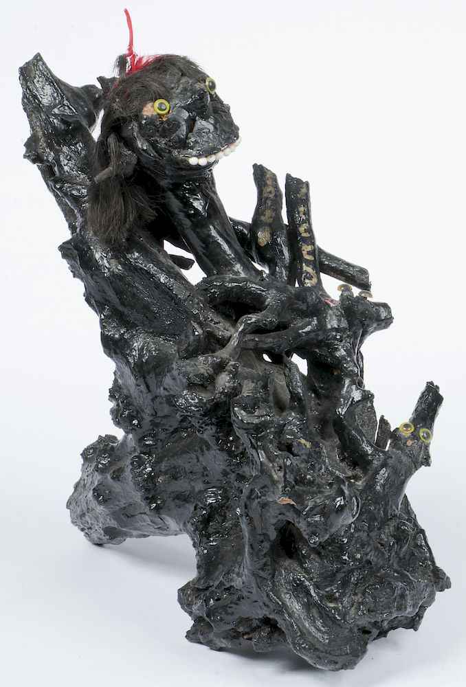 Appraisal: Bessie Harvey - Mixed media Root Sculpture Bessie Harvey American