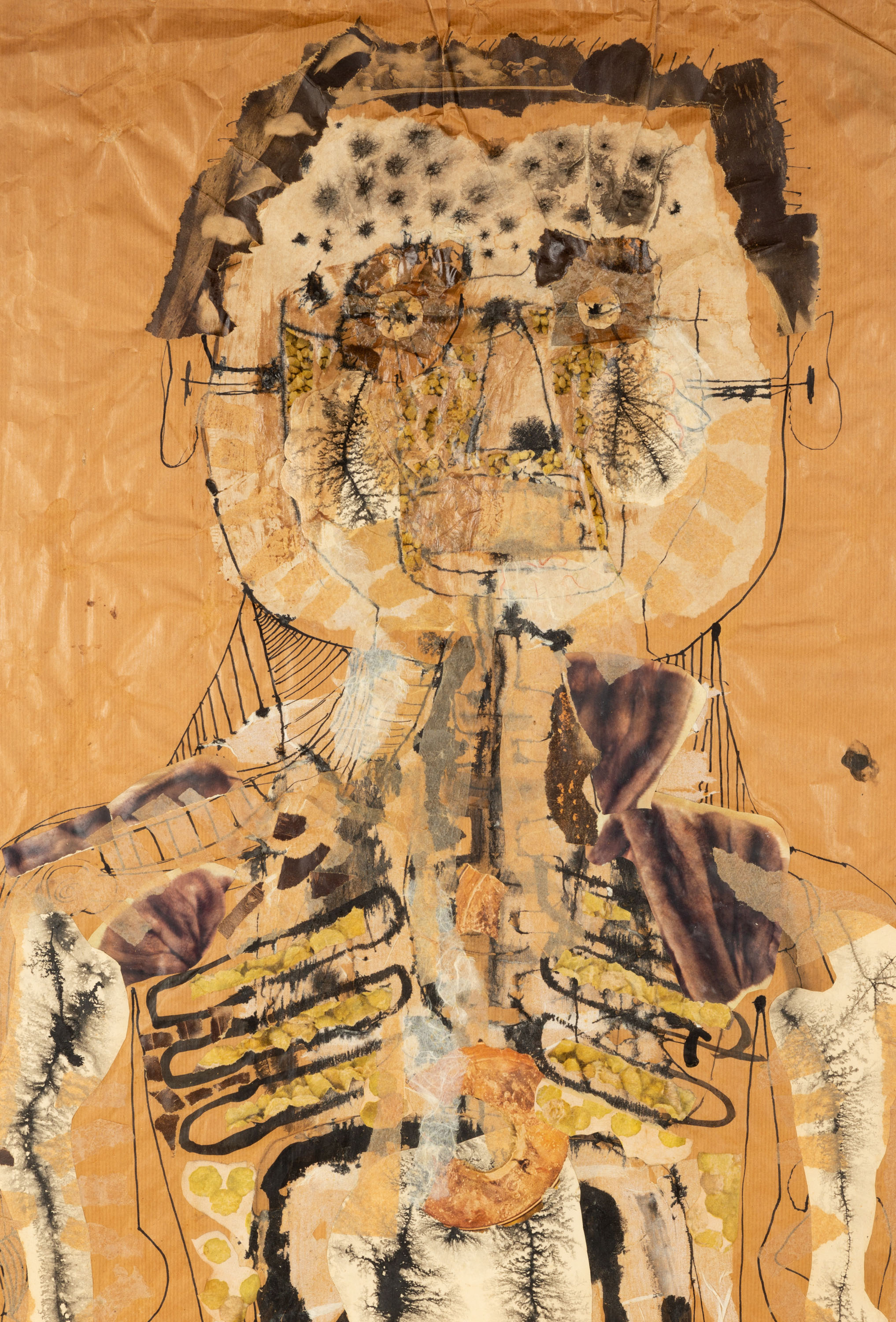 Appraisal: JOHN MCHALE BRITISH - TORSO - collage