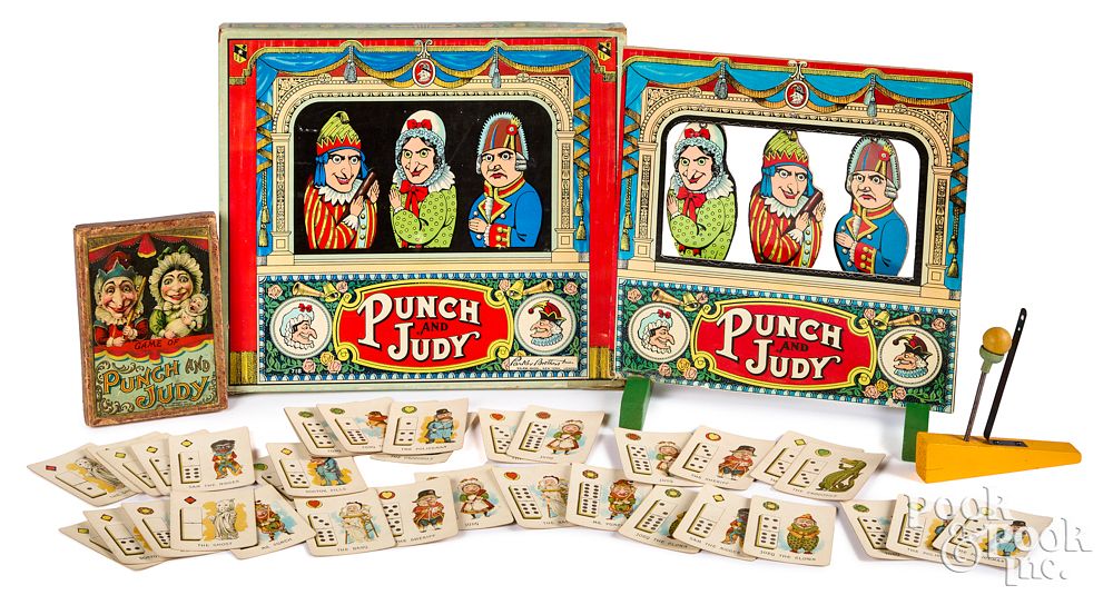 Appraisal: Two Punch and Judy games Two Punch and Judy games