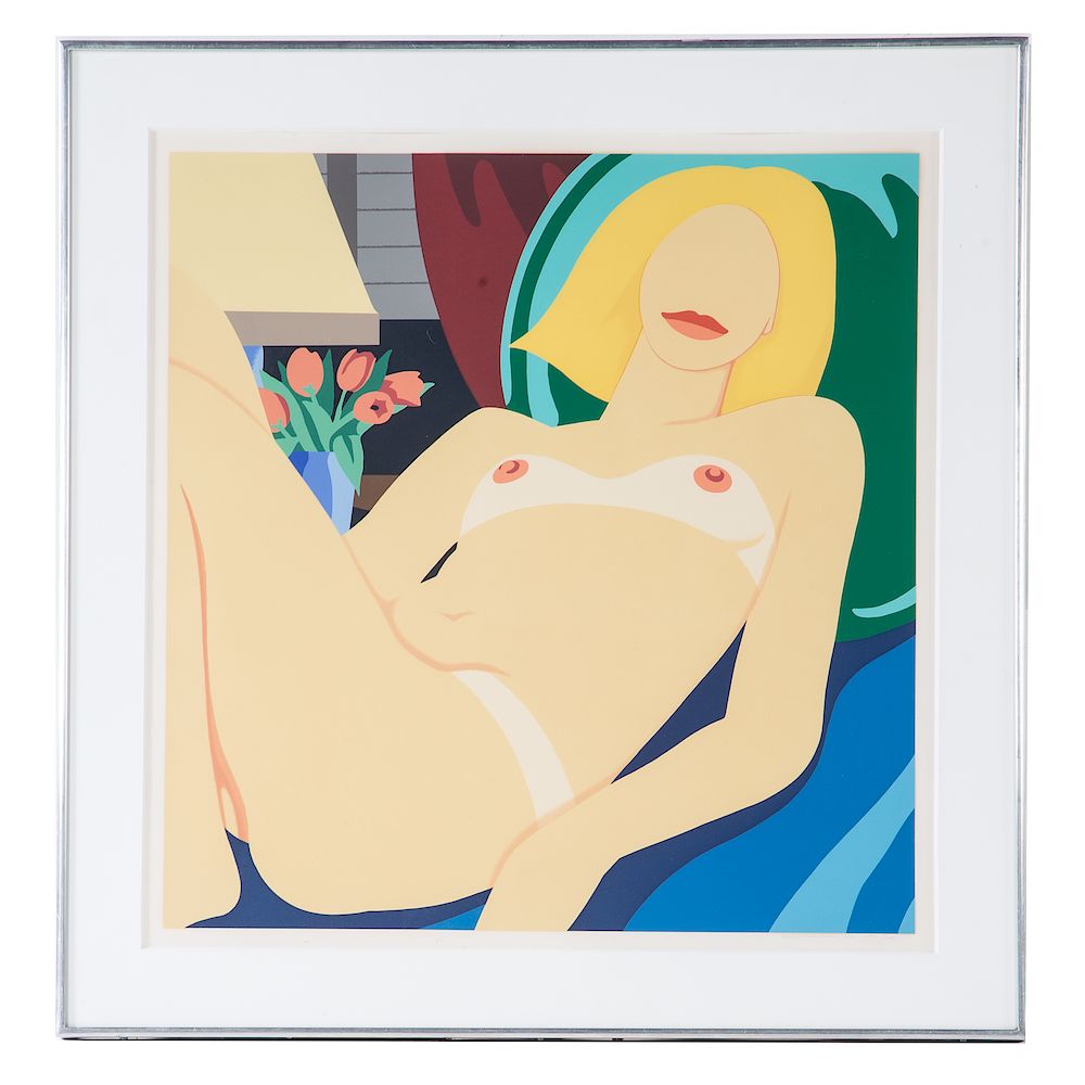 Appraisal: Tom Wesselmann Clair Nude American - Color screenprint ed signed