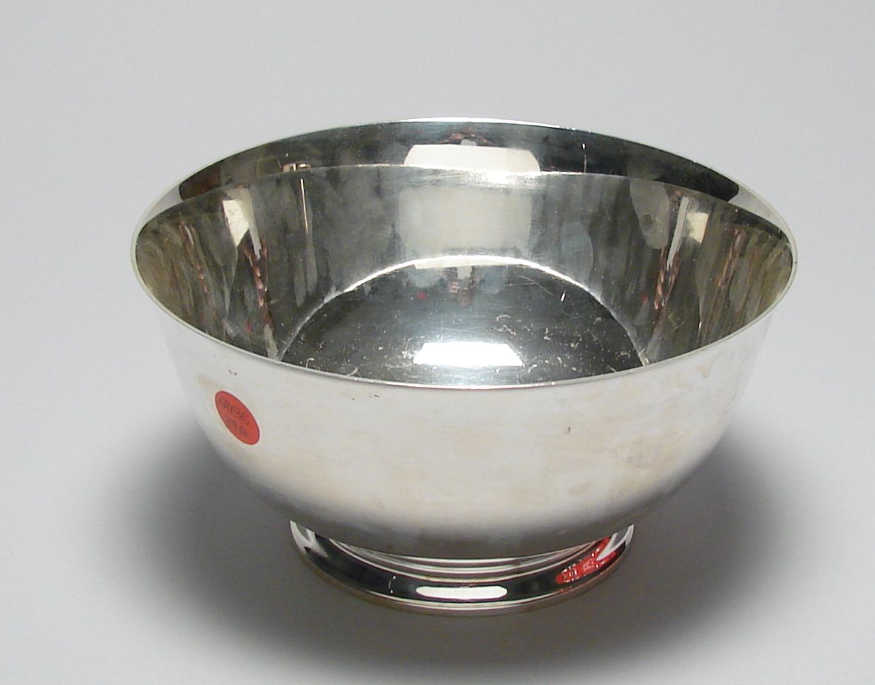 Appraisal: WATSON STERLING SILVER PAUL REVERE-STYLE BOWL Impressed with Watson hallmark