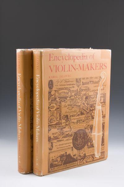 Appraisal: Jolovec Karel Encyclopedia of Violin-Makers in two volumes London Paul