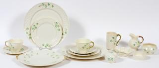 Appraisal: BELLEEK PORCELAIN DINNER WARE PIECES BELLEEK PORCELAIN DINNER WARE PIECES