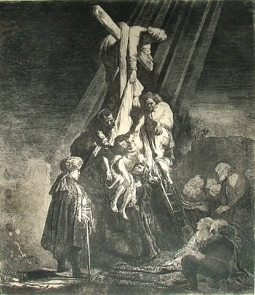 Appraisal: Rembrandt Harmensz van Rijn The Descent from the Cross the