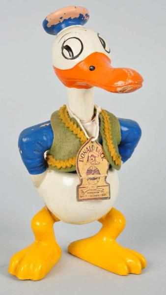 Appraisal: Knickerbocker Walt Disney Donald Duck Doll Description Composition Movable head