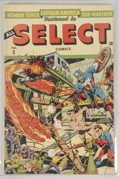 Appraisal: All Select Comics No Description This desirable comic maintains cover