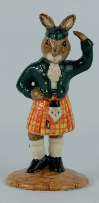 Appraisal: Royal Doulton Bunnykins Scotsman DB limited edition for UKI ceramics