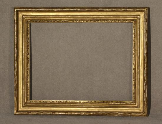 Appraisal: Neoclassical Style Gilt Composition Wood Frame th Century Sight size