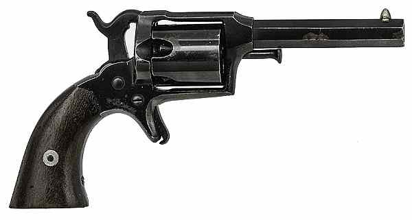 Appraisal: Remington-Beals Second Model Pocket Percussion Revolver cal octagonal barrel S