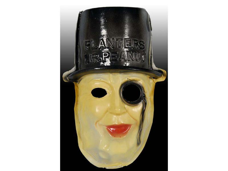 Appraisal: s Planters Peanut Halloween Mask Description '' x '' Mask