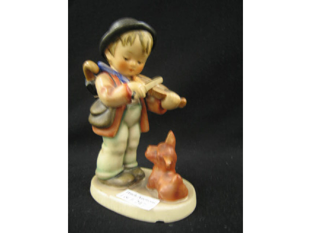 Appraisal: Hummel Figurine Puppy Love stylized bee base chip