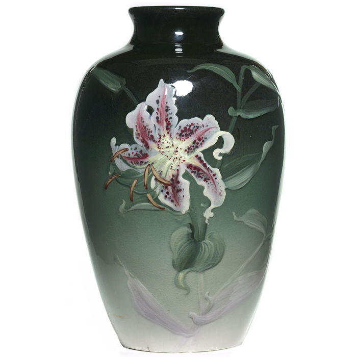 Appraisal: Exceptional Weller Eocean vase large form with an elaborate design