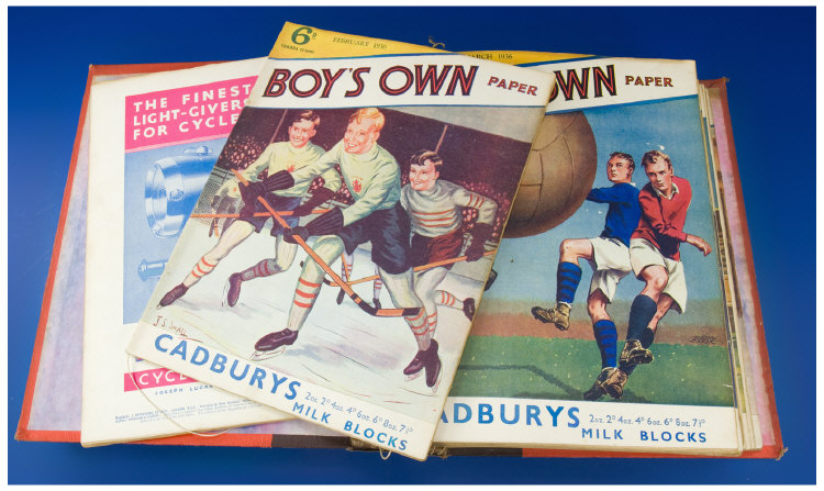 Appraisal: Boys Own Special Binder containing editions for the year January