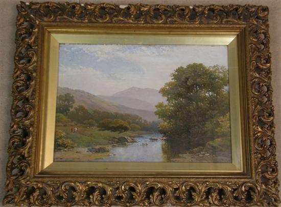 Appraisal: William Williams of Plymouth British - 'On The Teign' signed