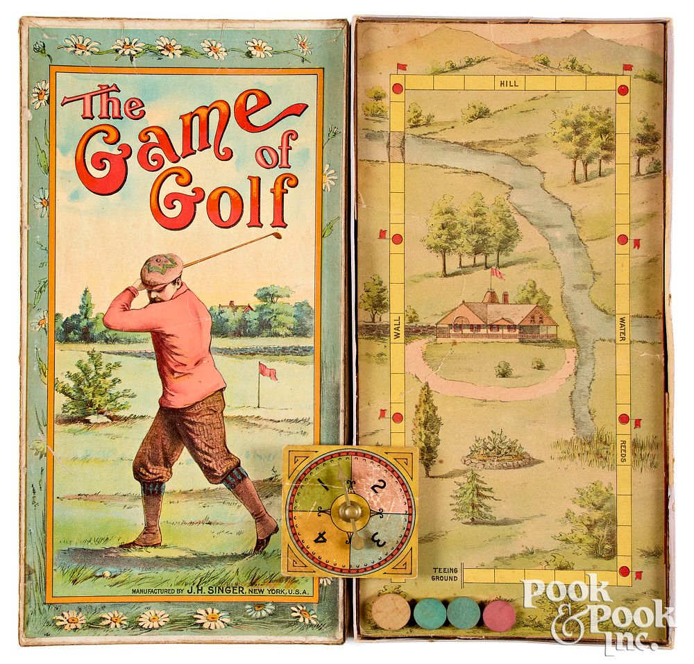 Appraisal: J H Singer The Game of Golf ca J H