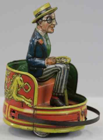 Appraisal: HAROLD LLOYD BUMPER CAR Attributed to Gunthermann c clockwork driven