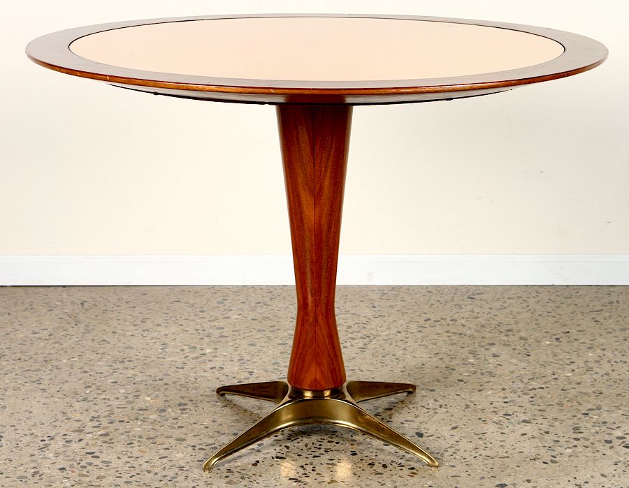 Appraisal: ITALIAN CENTER TABLE BY PAOLO BUFFA CIRCA An elegant Italian