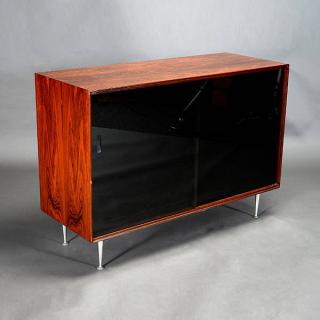 Appraisal: George Nelson Rosewood Cabinet George Nelson Thin Edge Rosewood Cabinet