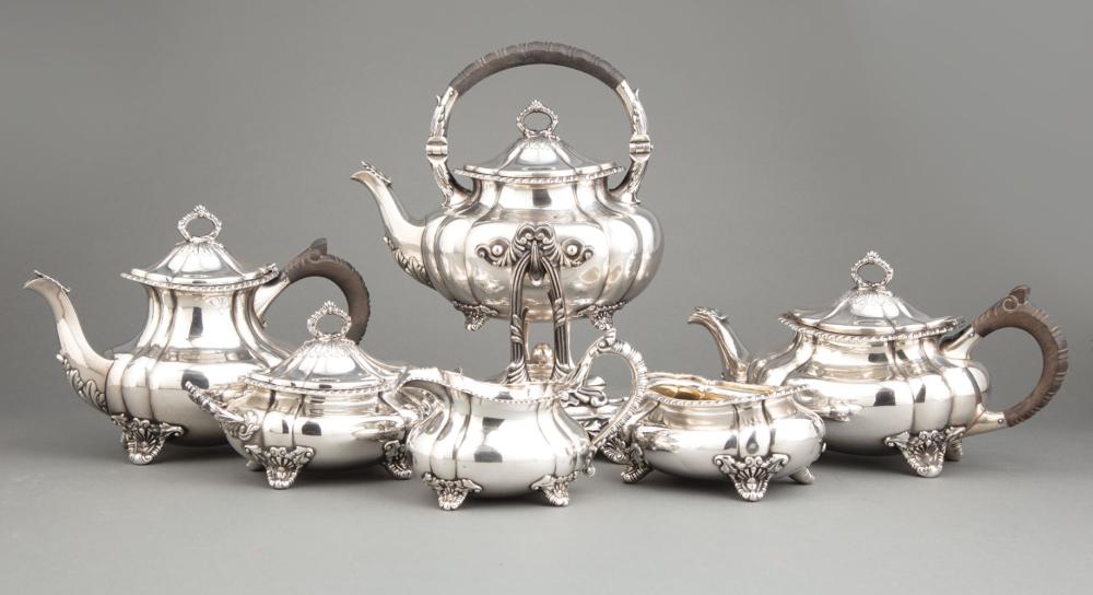 Appraisal: Gorham Sterling Silver Tea and Coffee Service pattern date marks