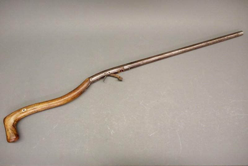 Appraisal: Day's Patent cane gun A mid th century English Cane