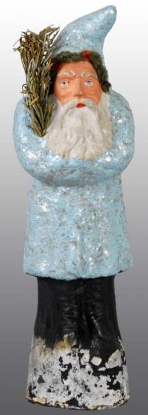 Appraisal: Powder Blue Santa Belsnickle Description No damage Condition Excellent Size