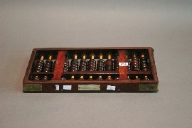 Appraisal: A wooden abacus from Hong Kong