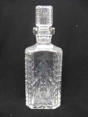 Appraisal: Waterford Cut Crystal Decanter squared signed '' excellent