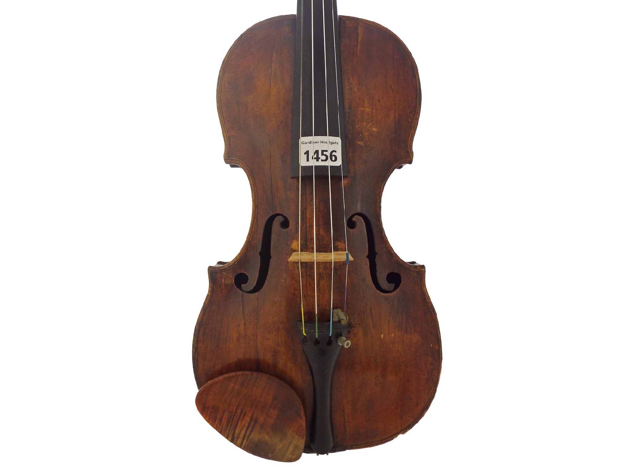 Appraisal: Interesting th century violin labelled Jacobus Stainer and in need