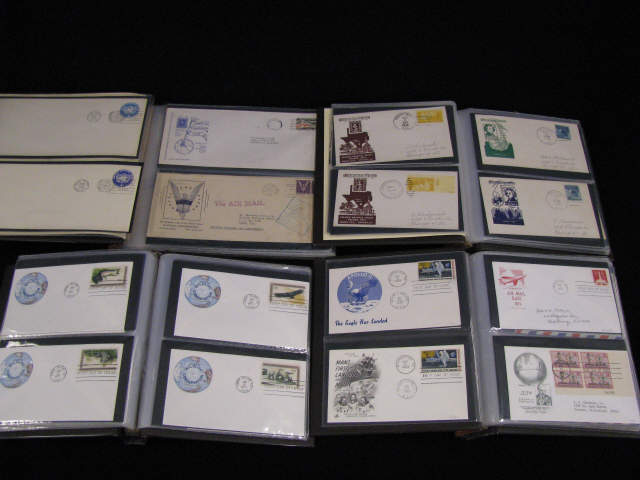 Appraisal: U S Mint Stamp Album appears nearly complete from about