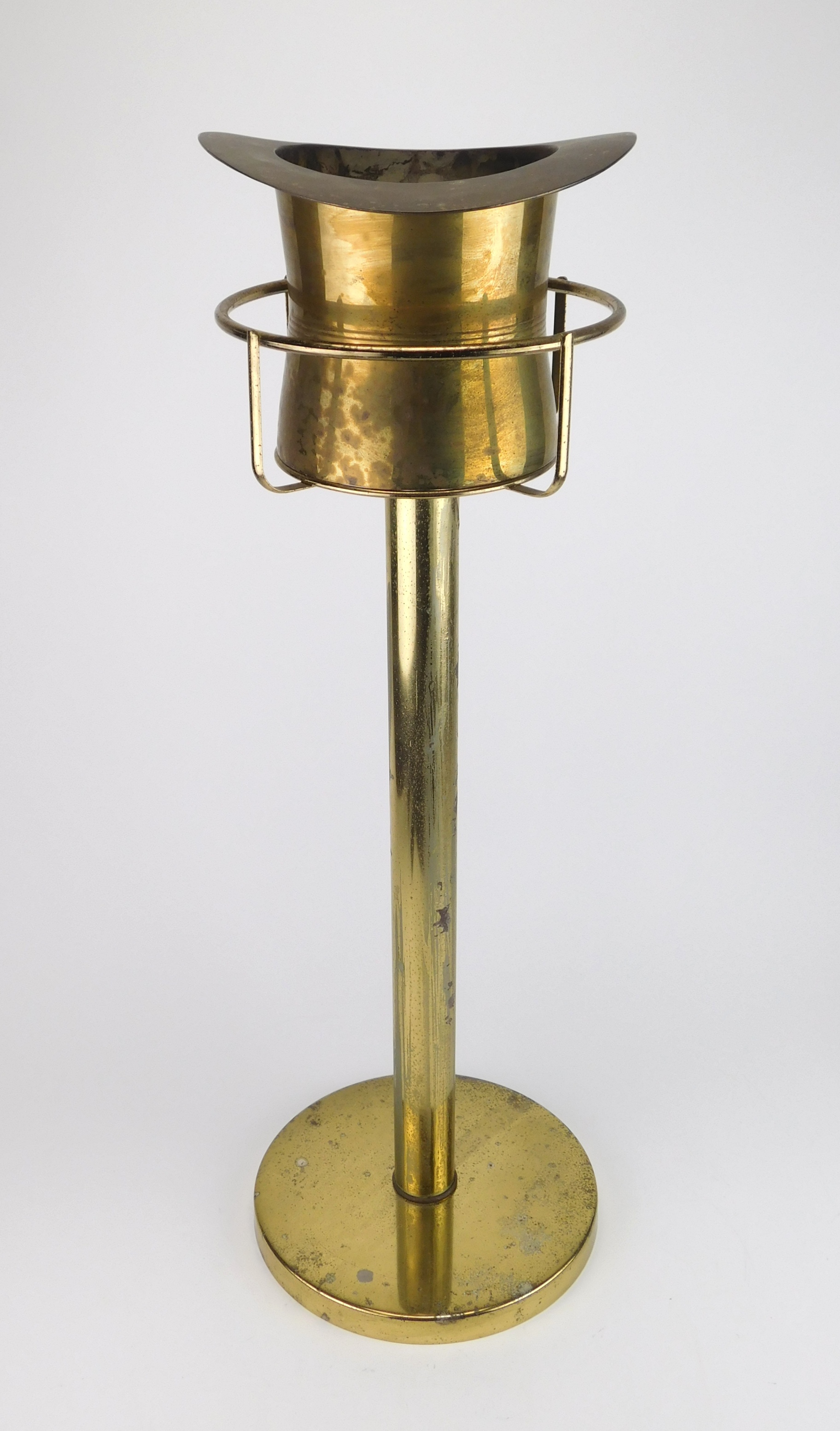 Appraisal: French champagne holder in the form of a top hat