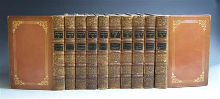 Appraisal: Johnson Samuel The works Oxford Talboys Wheeler volumes vo contemporary