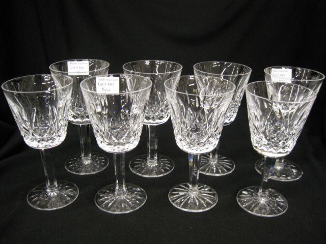 Appraisal: Waterford Crystal Lismore Wines tall signed excellent