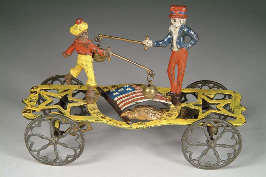 Appraisal: UNCLE SAM AND THE DON BELL TOY Manufactured by The