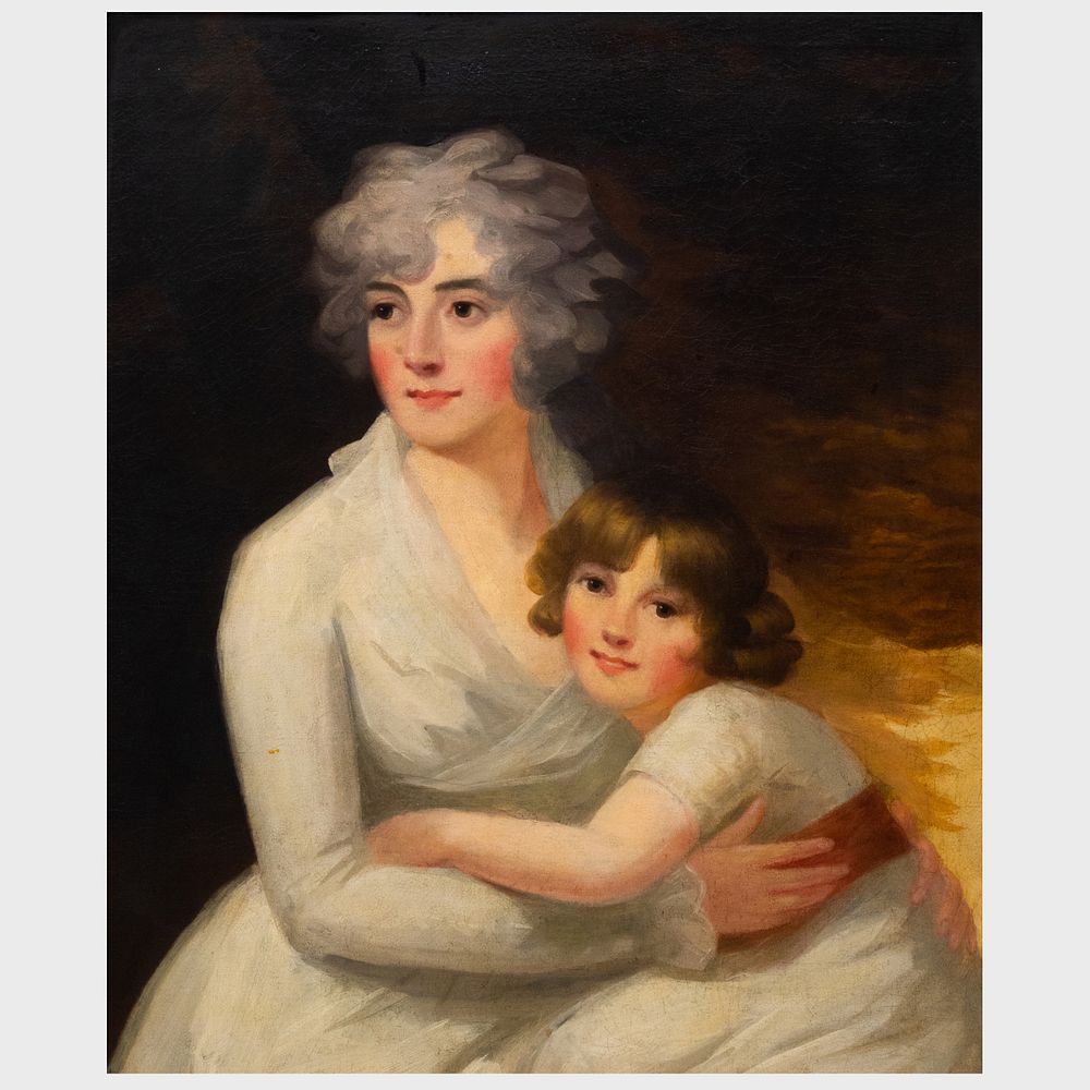 Appraisal: After Henry Raeburn - Portrait of a Mother and Child