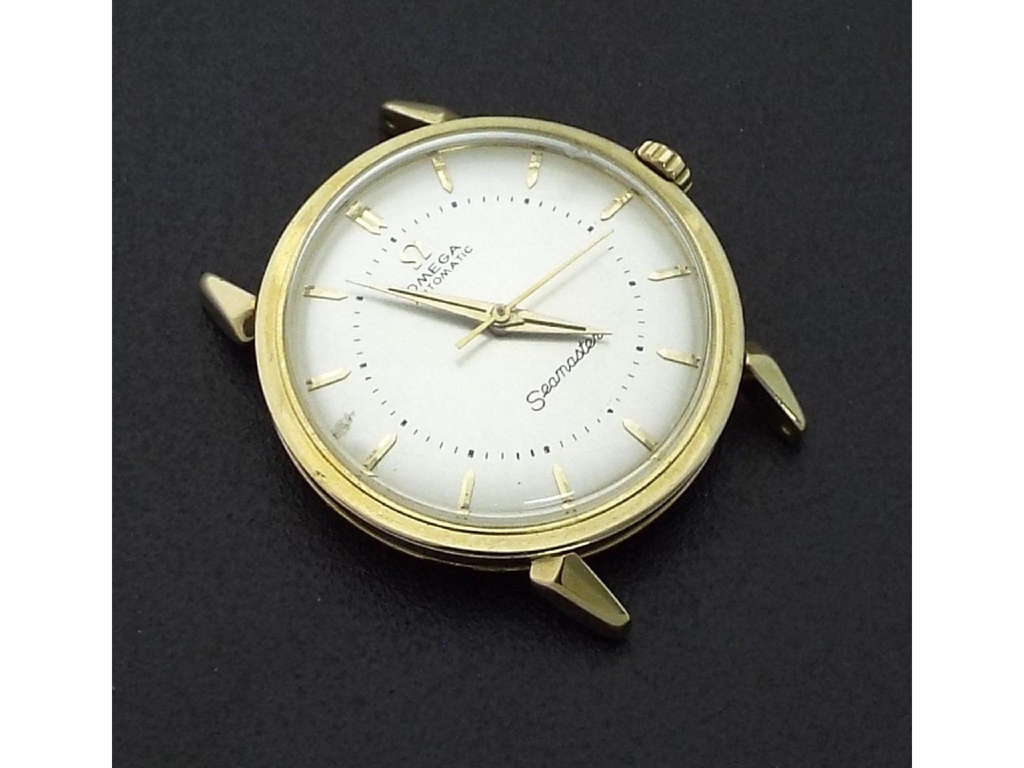 Appraisal: Omega Seamaster automatic ct gentleman's wristwatch head circa the circular