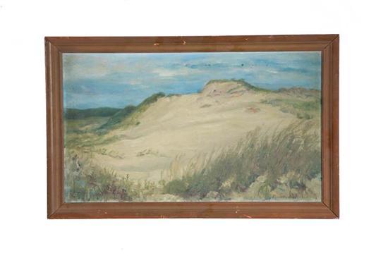 Appraisal: LANDSCAPE WITH SAND DUNES BY F NORTON ROBINSON CONNECTICUT LATE