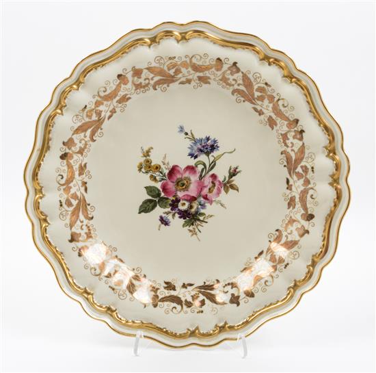 Appraisal: Sale Lot A Rosenthal Porcelain Charger decorated with a central