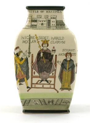 Appraisal: Bayeaux Tapestry' a Royal Doulton Series Ware vase D printed